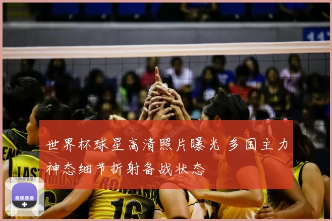 世界杯球星高清照片曝光 多国主力神态细节折射备战状态